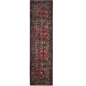 PERSAN - Tapis d'intérieur vintage hamadan Safavieh pas cher