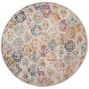 Safavieh Tapis Crème/Multi 122 X 122 cm pas cher