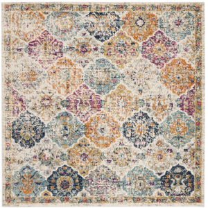 Safavieh Tapis Crème/Multi 122 X 122 cm pas cher
