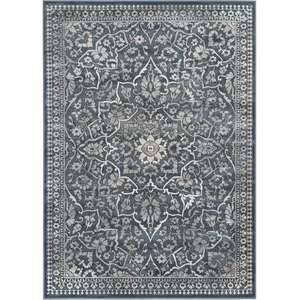 Safavieh Tapis viscose bleu 122 x 170 cm pas cher