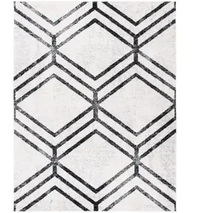 Safavieh Tapis Ivoire/Fusain 245 X 305 pas cher