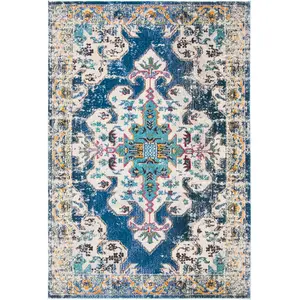 Safavieh Madison Collection MAD452M Bleu Marine/Gris Vintage 15 x 7 x 16 cm pas cher
