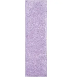 Comparateur de prix : Safavieh Tapis Shag pour Salon, Salle à Manger, Chambre à Coucher - August Shag Collection, Tapis à Poil Court, Lilas, 76 x 183 cm