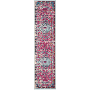Safavieh Tapis Fuchsia/Sarcelle 66 X 183 cm pas cher