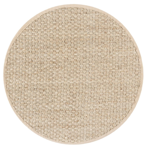 Tapis herbe de mer neutre 244 x 244 cm