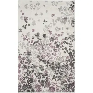 ADIRONDACK - Tapis d'intérieur floral contemporain Safavieh pas cher