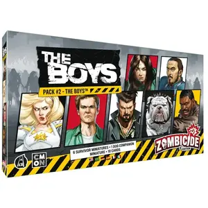 Comparateur de prix : Zombicide : The Boys Pack 2 - CMON Jeu de rôle - AS-CMNZCDTBP02ML