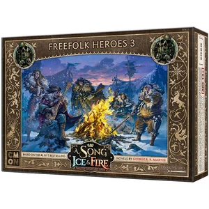 Asmodee A song of ice & fire - extension héros du peuple libre 3 - jeu de figurines pas cher