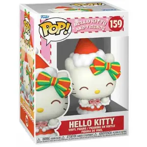Funko Figurine Sanrio POP! Vinyl : Merry Market - Hello Kitty, 9 cm pas cher