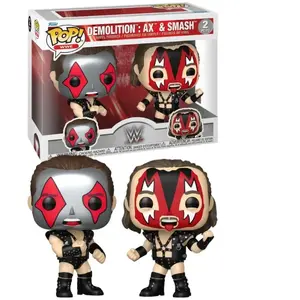 Figurine Funko Pop - Wwe - Demolition : Ax & Smash - Pack (93016) pas cher