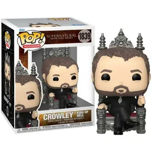 CROWLEY KING OF HELL / SUPERNATURAL JOIN THE HUNT / FIGURINE FUNKO POP pas cher
