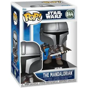 Figurine Funko Pop Star Wars Mandalorian & Grogu S2 The Mandalorian pas cher