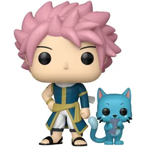 NATSU WITH HAPPY / FAIRY TAIL 100 YEARS QUEST / FIGURINE FUNKO POP pas cher