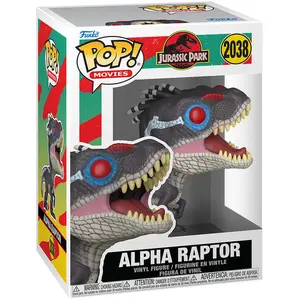 Figurine Funko Pop - Jurassic Park NÂ°2038 - Alpha Raptor (90388) pas cher