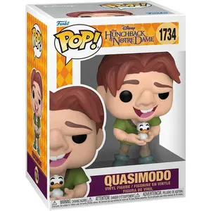 Funko Figurine Pop The Hunchback of Notre Dame Quasimodo with bird pas cher