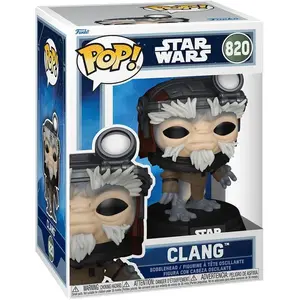 CLANG / STAR WARS THE MANDALORIAN AND GROGU / FIGURINE FUNKO POP pas cher