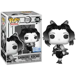Figurine Funko Pop! Animation noir et blanc - Demon Slayer - Shinobu Kocho n°2195 pas cher