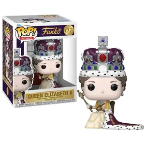 QUEEN ELIZABETH II COURONNEMENT / ROYALS FAMILY / FIGURINE FUNKO POP pas cher