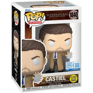 Figurine Funko Pop! Supernatural Castiel (fluorescent) pas cher