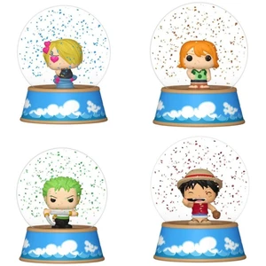 Funko ASST Mini Glitter Globes: One Piece-12pcPDQ pas cher