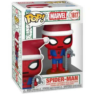 Funko Figurine en vinyle Marvel POP! : Collection de Noël, série 6 - SM(NTKR), 9 cm pas cher