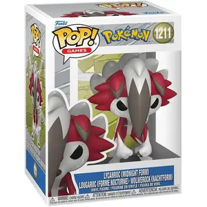 Funko POP Games: Pokemon- Lycanroc(Midnight) pas cher