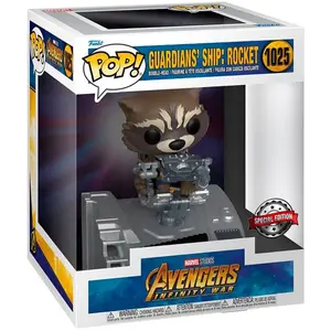 Comparateur de prix : FUNKO Figurine Pop Deluxe Marvel Guardians of the Galaxy Ship et Rocket Exclusivité