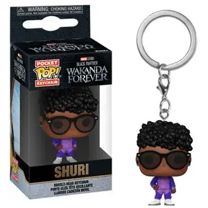 Comparateur de prix : Funko Wakanda Forever Shuri avec lunettes de soleil Pop! Porte-clés (la norme)
