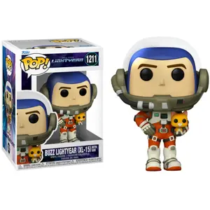 Figurine Funko Pop! Disney: Lightyear- Buzz w/Sox pas cher
