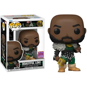 BOASTFUL LOKI / LOKI / FIGURINE FUNKO POP / EXCLUSIVE WONDROUS 2022 pas cher