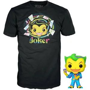 Figurine Funko Pop and Tee DC Joker S pas cher