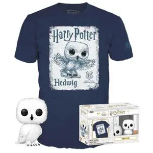 Comparateur de prix : Figurine Funko Pop and Tee Harry Potter Hedwig S