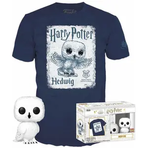 Comparateur de prix : Figurine Funko Pop and Tee Harry Potter Hedwig L
