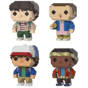 Funko Stranger Things - Pack 4 figurines POP! Stranger Things 8 Bit 9 cm
