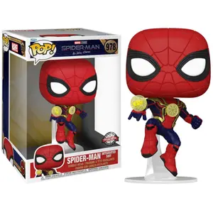 Comparateur de prix : Figurine Funko Pop Jumbo Marvel No Way Home Spider-Man Integrated Suit