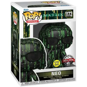 Comparateur de prix : Funko Figurine Matrix 4 - Neo Coded Glow In The Dark Exclu Pop 10cm