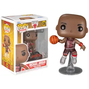 Figurine Funko Pop! - NBA - Bulls - Michael Jordan Avec Jordans pas cher