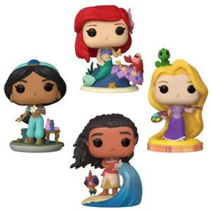 Pack 4 Figurines Pop! Disney Princess - 4 Princesses Funko - Pack 4 pas cher