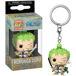 Funko Porte-Clés Funko Pop - One Piece - Roronoa Zoro - Porte-Clés (61371) pas cher