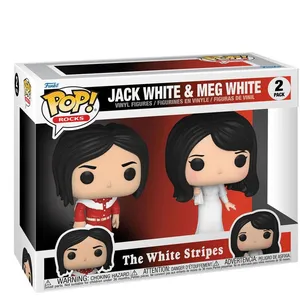 Comparateur de prix : Figurine Funko Pop Rocks Jack White and Meg White The White Stripes