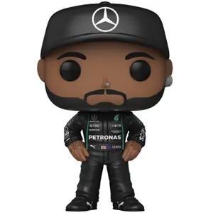 Figurine Funko Pop Formula One Lewis Hamilton Noir 9 cm 889698622202 pas cher
