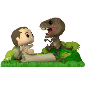 Funko - Jurassic Park - Figurine POP! Muldoon Raptor Hunt 9 cm