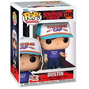 DUSTIN WITH T-SHIRT BYTE OFF / STRANGER THINGS / FIGURINE FUNKO POP