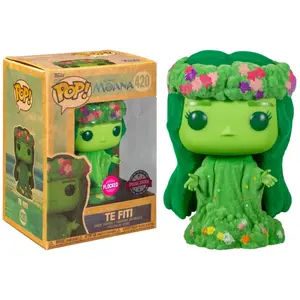 Funko POP! Moana 420 - Te Fiti Flocked Earth Day 2022 Special Edition pas cher