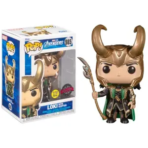 Funko Figurine Funko Pop Loki With Scepter / Avengers / Funko Pop Marv...