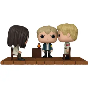 Comparateur de prix : Funko Attack On Titan Pop! Moment Vinyl Figurines Eren Meets Reiner 9 Cm