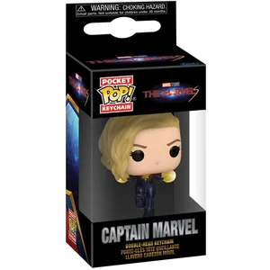 Funko The Marvs Présentoir Porte-Clés Pocket Pop! Vinyl Captain Marvel 4 Cm