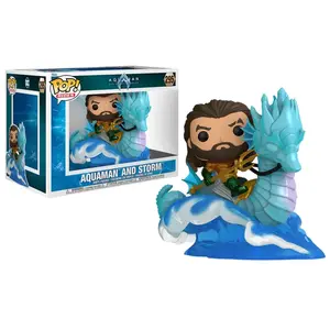 Comparateur de prix : Figurine Funko POP! Ride Deluxe - Aquaman 2 - Aquaman et Storm n°295