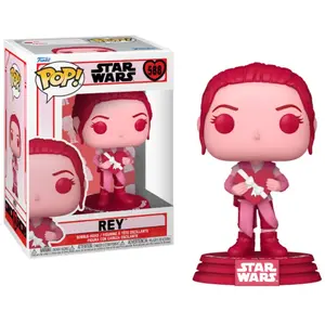 Figurine Funko Pop! N°588 - Star Wars : Valentines S3 - Rey pas cher