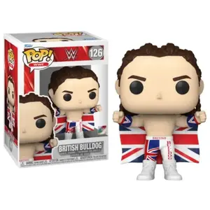 Funko Wwe - Figurine Pop! British Bulldog 9 Cm pas cher